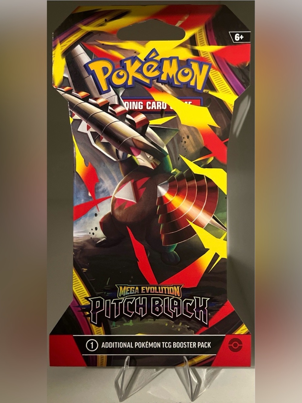 Pokémon TCG: Mega Evolution Pitch Black - MEGA EXCADRILL - 1 TCG Booster Pack